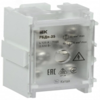 Блок распределительный проходной YRB30-1-125, шт YRB30-1-125 для моделей iek