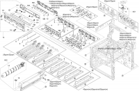 Frame Base PARTS PWB DRUM DLP CONNECT ASSY SP для Kyocera ECOSYS P8060cdn Frame Base PARTS PWB DRUM 302L794030 для моделей Kyocera ECOSYS P8060cdn