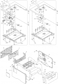 COVERS & LABELS PANEL PCB ASSY, HL-5340D/ 5350DN/ 5350DNLT/ 5370DW/ 5370DWT для Brother HL5340D COV LV0286001 для моделей Brother HL5340D