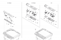 . Operation Section COVER OPERATION A 3in1-20ppm для Kyocera FS1020MFP . Operation Section COVER OP 302M405010 для моделей Kyocera FS1020MFP