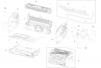 Samsung JC93-00221A FRAME MAIN-BOTTOM,SEC,SECC,0.6,N JC93-00221A для Samsung моделей  ML-1660,  ML-1665,  ML1660