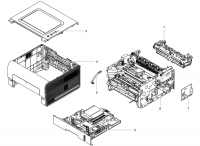 Main CASSETTE для Samsung ML2950D JC90-01103A для samsung моделей  ML2950D,  ML2950ND,  ML2955D