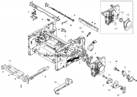 FRAME GEAR-RDCN T2 CAM, CLP-365W,POM,M0.5 / M0. для Samsung CLP360 FRAME GEAR-RDCN T2 CAM, CLP-365W JC66-03828A для моделей Samsung CLP360