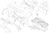 CASE-011 PANEL SUB ASSY,B, IEI для Epson Artisan 1430 1560249 для epson моделей  ARTISAN 1430,  EP4004,  STYLUS PHOTO 1430W