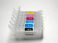 Комплект СНПЧ картриджей для Epson R200/ 220/ 300 Вид  4