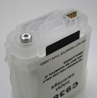 ПЗК (Перезаправляемый картридж) для плоттера HP OfficeJet k550 / k8600 с авточипом