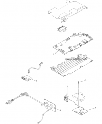 PCB POWER SUPPLY PCB, FOR GER/UK/FRA/BEL/NLD/CHE/AUS/SPA/ITA/ISR/POR/TUR/HK/ ARG/C HL/POL/G NR/OCE/ LT0485001 для моделей Brother DCP145C