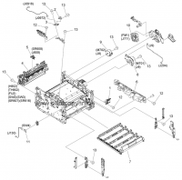 102B - Internal Components 2 L.V. POWER SUPPLY PCB ASSY для Canon Color imageCLASS LBP612Cdw 102B - FM1-Y969-000 для моделей Canon Color imageCLASS LBP612Cdw