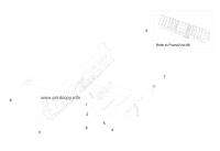 . Frame Sub Unit 3 (MEA UNIT-GUIDE PICK UP) GUIDE-PICKUP для Samsung CLP310 . Frame Sub Unit 3 (MEA JC61-02360A для моделей Samsung CLP310