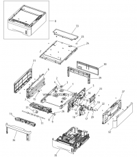 Xerox 121N01220 Муфта (электромагнитная) ролика захвата из кассеты 121N01220 для Xerox моделей  PHASER 3320,  PHASER 3330,  WC 3315