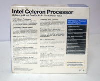 Процессор 1.10 GHz, 256K Cache, 100 MHz FSB Intel Celeron 32-bit