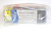Картридж PGI-520BK чёрный для Canon PIXMA iP3600/ iP4600/ iP4700/ MP540/ MP550/ MP560/ MP620/ MP630 совместимый