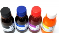 Текстильные чернила для прямой печати на ткани, 100гр, в ассортименте