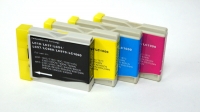 Комплект картриджей LC-970 / LC-1000 ( 4 цвета ) для Brother DCP-130C, 150C, 350C, 750CN, MFC-230C, 440CN, 660CN, 850CDN, 850CDWN