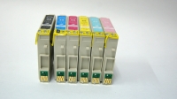 Комплект картриджей T0481-T0486 для Epson Stylus Photo R200 / R220 / R300 / R320 / R340 / RX500 / RX600 / RX620 / RX640