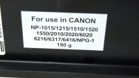 Картридж NGP-1 1372A006AA для Canon NP 1200/ 1520/ 1820/ 2020/ 2120/ 6221 совместимый