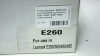 Тонер-картридж E260A21E для LEXMARK LaserPrinter E260 / E360 / E460 / E462 совместимый