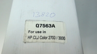 Картридж Q7563A (314A) КРАСНЫЙ для HP Color LaserJet CLJ-2700 / CLJ-3000 совместимый (3500 стр.)
