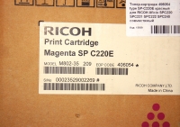 Тонер-картридж 406054 type SP-C220E красный для RICOH Aficio SPC220 SPC221 SPC222 SPC240 совместимый