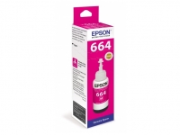 Чернила T664 Magenta C13T66434A для Epson L100/ L200/ L300/ L400/ L500/ L600 (О) 70 мл