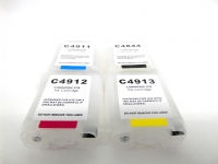 ПЗК (Перезаправляемый картридж) для плоттера HP DesignJet 500 / 800 с авточипом Вид  5