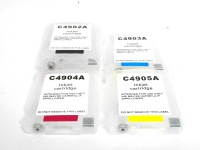 ПЗК (Перезаправляемый картридж) для плоттера HP OfficeJet PRO 8000 8500 с авточипом Вид  3