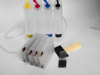 СНПЧ ( Система непрерывной подачи чернил ) HP 711 для HP Designjet T520 и T120 C авточипом"