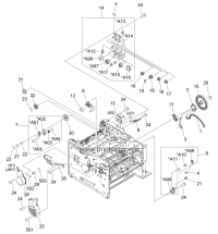 Internal components (2 of 6) Gear, 43T для HP LaserJet P3005 Internal components (2 of 6) Gear, 43T RU5-0955-000 для моделей HP LaserJet P3005