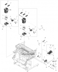 Ink Tank, Purge Unit INK SUPPLY TANK UNIT L для Canon imagePROGRAF TM200 Ink Tank, Purge Unit INK S QM4-5971-000 для моделей Canon imagePROGRAF TM200