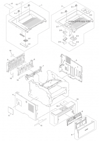 COVERS & LABELS PANEL PCB ASSY, HL-5440D/ 5445D/ 5450DN/ 5450DNT/ 5452DN для Brother HL5440D COVERS LV0793001 для моделей Brother HL5440D