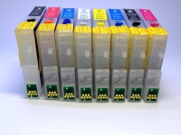 Перезаправляемые картриджи на Epson Photo R800/ R1800 Вид  3