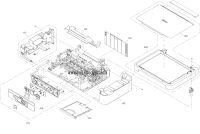 CASE-011 PANEL,ASSY.,L,IEI для Epson XP302 CASE-011 PANEL,ASSY.,L,IEI для Epson XP303 CASE-011 PANE 1588675 для моделей Epson XP302