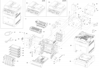 Samsung JC44-00093A Плата низковольтного питания JC44-00093A для Samsung моделей  CLP650,  CLP650N,  SCX-4321