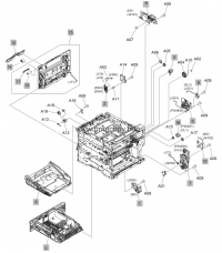 Internal components 2 of 6 (M607, M608, M609) Developing Solenoid Assy (SL2) для HP LaserJet Enterp RM2-9051-000CN для hp моделей  LASERJET ENTERPRISE M607,  LASERJET ENTERPRISE M608,  LASERJET ENTER