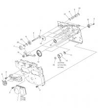 . 270 DEVELOPING DRIVE ASSEMBLY MOTOR, DC для Canon iRC2380i . 270 DEVELOPING DRIVE ASSEMBLY MOTOR, FK2-2067-000 для моделей Canon iRC2380i