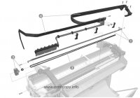 HP CQ305-60016 Ремень (24-inch) Designjet T770/T790 CQ305-60016 для HP моделей  DESIGNJET T1200 / T770,  DESIGNJET T1300E / T790,  DESIGNJET T1200