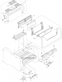 PAPER FEEDER MP TRAY COVER ASSY, HL-5340D для Brother HL5340D PAPER FEEDER MP TRAY COVER ASSY, HL-5 LU7147001 для моделей Brother HL5340D