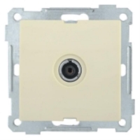 Розетка телевизионная EAB11-K33 (брутто 0.07 кг) цв.кремовый