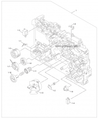 FRAME L DRIVE UNIT MAIN MOTOR ASSY (SP) для Brother HL5440D FRAME L DRIVE UNIT MAIN MOTOR ASSY (SP) LY5383001 для моделей Brother HL5440D