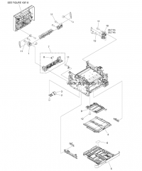 101 - Internal Components 1 MULTI FEED TRAY ASSY для Canon Color imageCLASS LBP612Cdw 101 - Interna FM1-N653-000 для моделей Canon Color imageCLASS LBP612Cdw