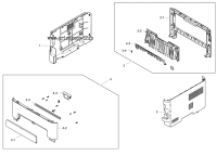 COVER COVER-REAR, SL-M2620,HIPS,2.0T,SPLIT GRAY для Samsung SLM2620DW COVER COVER-REAR, SL-M2620,HI JC63-04212D для моделей Samsung SLM2620DW