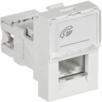 Розетка телефонная CKK-40D-RT1-K01, шт CKK-40D-RT1-K01 для моделей iek