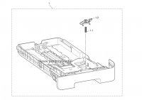 PAPER TRAY PAPER TRAY UNIT (HL-2140 US/ CAN/ ARL/ NZ/ SGP/ GULF/ IND/ KOR/ ARG/ CHI, HL-2140L ARL/ LU2463002 для моделей Brother HL2140