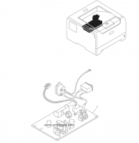 Brother LU7519001 Плата блока питания 230в LU7519001 для Brother моделей  HL5340D/5350DN/5350DNLT/5370DW/5370DWT/5380DN,  DCP-8070D,  HL-5370DW