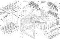 Frame Top PARTS TONER HOPPER H UNIT SP для Kyocera ECOSYS P8060cdn Frame Top PARTS TONER HOPPER H U 302ND94190 для моделей Kyocera ECOSYS P8060cdn