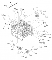 Internal assemblies 6 Tray sensor PCA для HP LaserJet P3010 Series Internal assemblies 6 Tray senso RM1-6487-000CN для моделей HP LaserJet P3010 Series