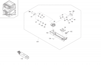 . Retainer Section-2 PARTS WASTE BOTTLE UNIT для Kyocera TASKalfa 250ci . Retainer Section-2 PARTS 302H794420 для моделей Kyocera TASKalfa 250ci