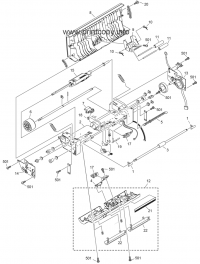DOCUMENT FEED ASSY LOWER DOCUMENT FEED ASSY для Canon LaserBase MF5630 DOCUMENT FEED ASSY LOWER DOC HM1-0254-000 для моделей Canon LaserBase MF5630