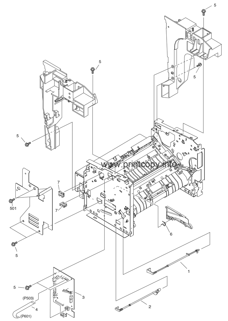 Флажок датчика ручной подачи FC5-4808-000 для Canon MF3228/ 3110/ 3200