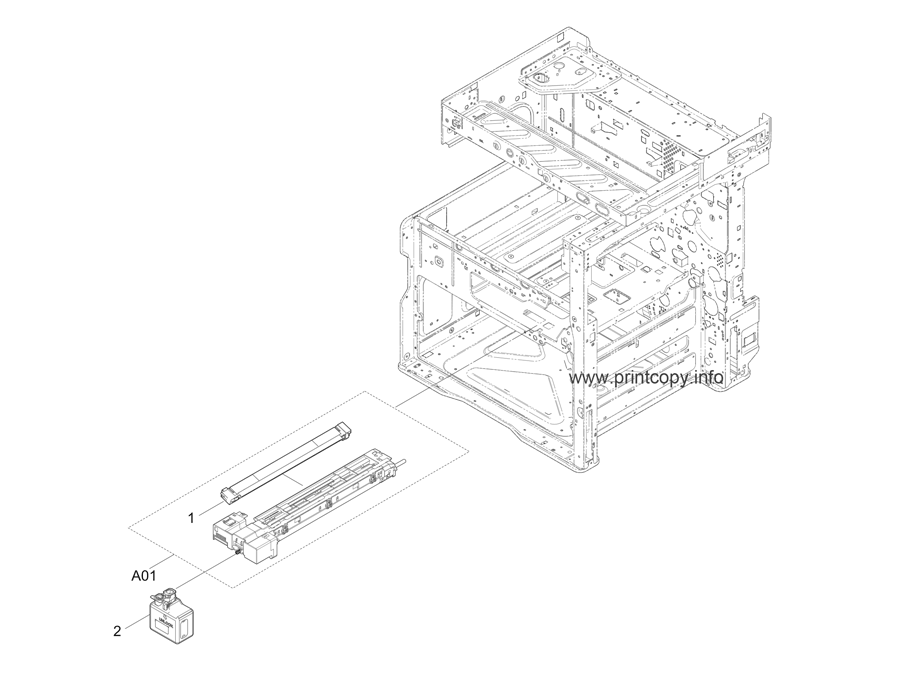 Главный коротрон 302NL93082 | 302NL93081 | 302NL93080 | MC-7105 для Kyocera TASKalfa 3010i/ 3510i/ 3011i/ 3511i